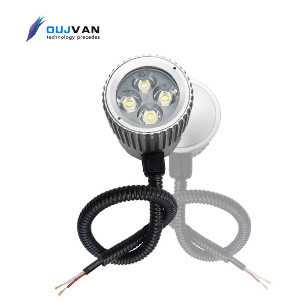 Luz de máquina herramienta LED personalizada 24V 220V Brazo flexible Luz de trabajo Resistencia a la temperatura