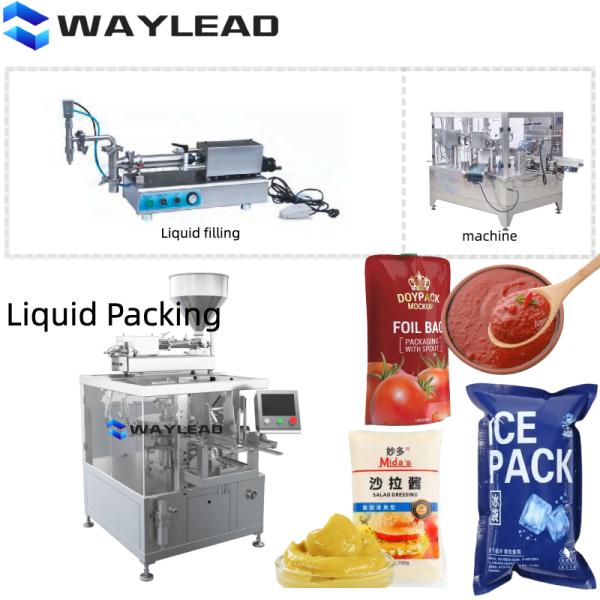 Stainless Steel Multi-format Premade Pouch Packing Machine with 70 Bags/Min Speed for Stand-up & Zipper Bags