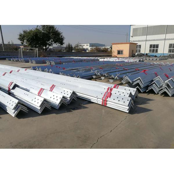 90M 4 Legged Angle Stee Mobile Telecom Tower , HDG Self Supporting Lattice Tower