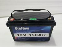 Lifepo4 Batería 12v 150ah 100Ah 200Ah 300Ah Batería de litio con BT Switch