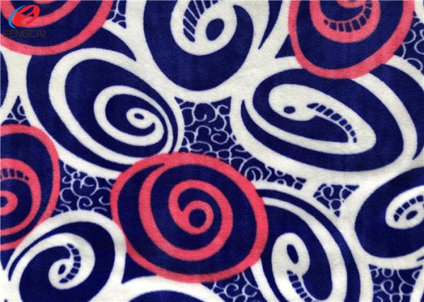 95% Polyester 5% Spandex Velvet Fabric Brushed Velour Fabric For Blanket