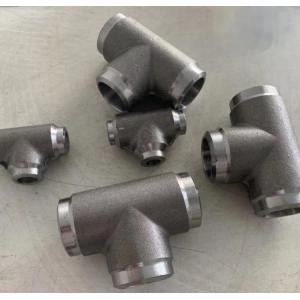 Штуцеры трубы кованой стали Astm A182 тройника гнезда 3 дюймов