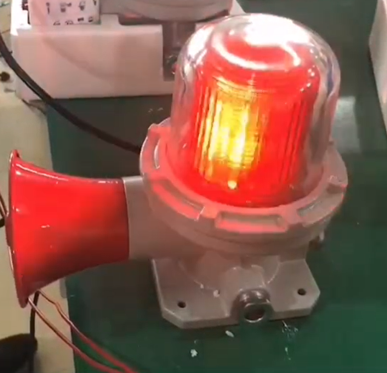 Corrosion-Resistant GRP/Aluminum Explosion Proof LED Alarm Light for Offshore Platforms