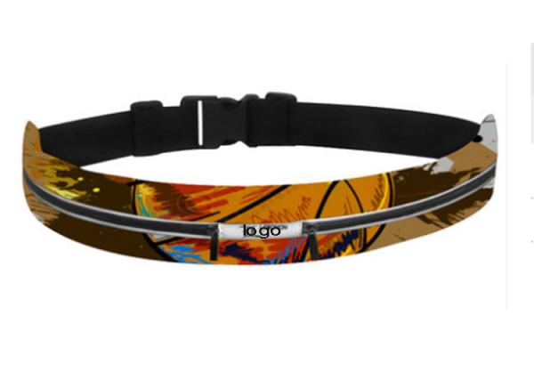 Outdoor running sports ultra-thin invisible mobile phone multi-functional fitness waterproof high stretch belt waist bag