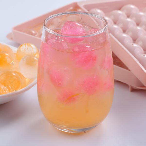 Customized BPA-Free Circle Ice Tray for Freezer Small Round Ice Cube Trays Round Sphere