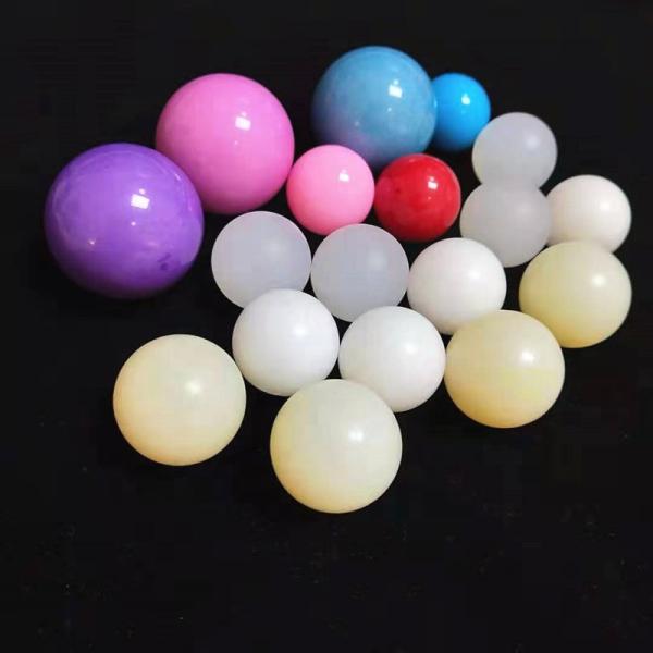 Шарик 1.588мм 2.0мм твердого нейлона ВЗГЛЯДА УКРАДКОЙ ПММА ПА66 ПОМ ПП ПТФЭ пластиковый 2.381мм 2.5мм