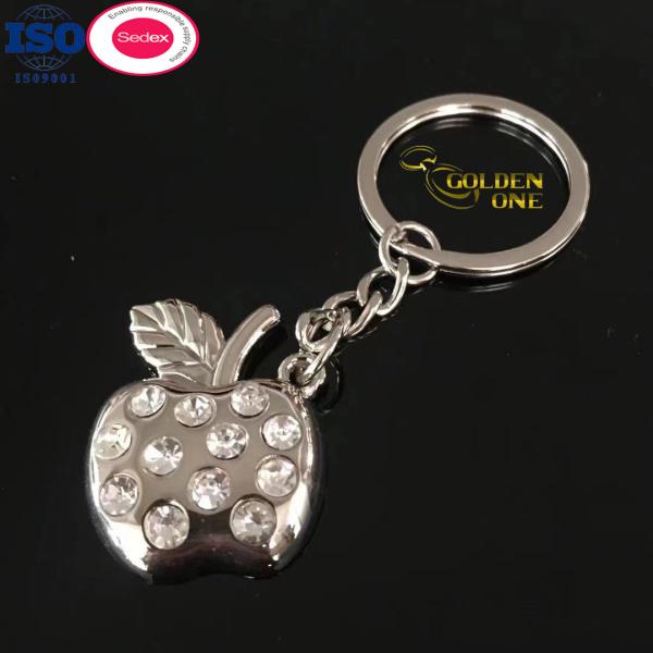 Hot Sale Personalize Promotion Gift Five Pointed Star Shaped Metal Keychain Star Two-piece Combination Keychain