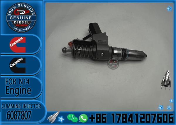 QSN14 N14 Engine Fuel Injector 3411381 6087807 3411385 3087560 For Cummins Injector