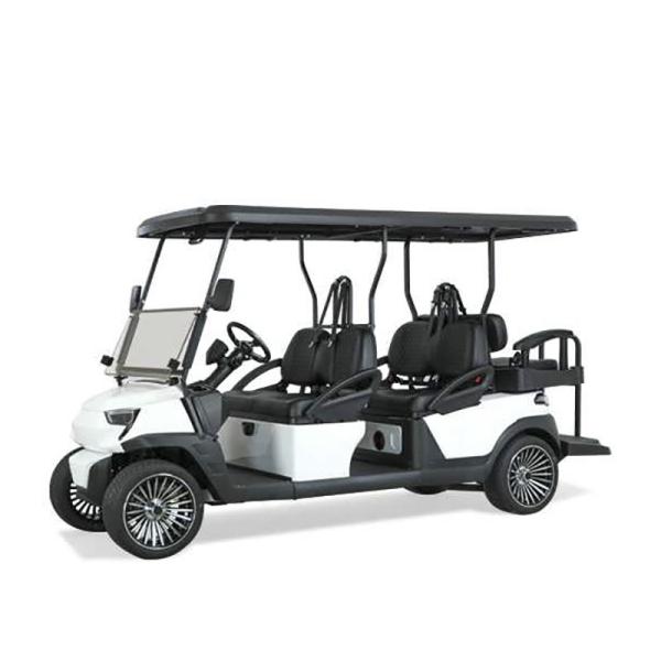 6 Persons Electric Golf Cart With Backward Seats