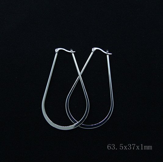 Classic 316L Stainless Steel Fashion Jewelry Earrings Hoops Earrings LEH22