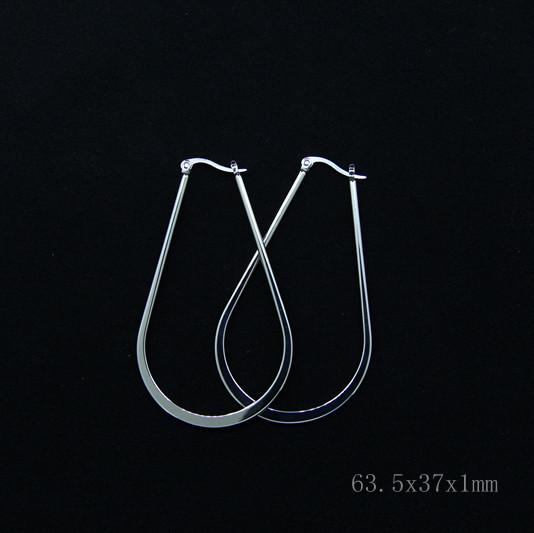 Classic 316L Stainless Steel Fashion Jewelry Earrings Hoops Earrings LEH22