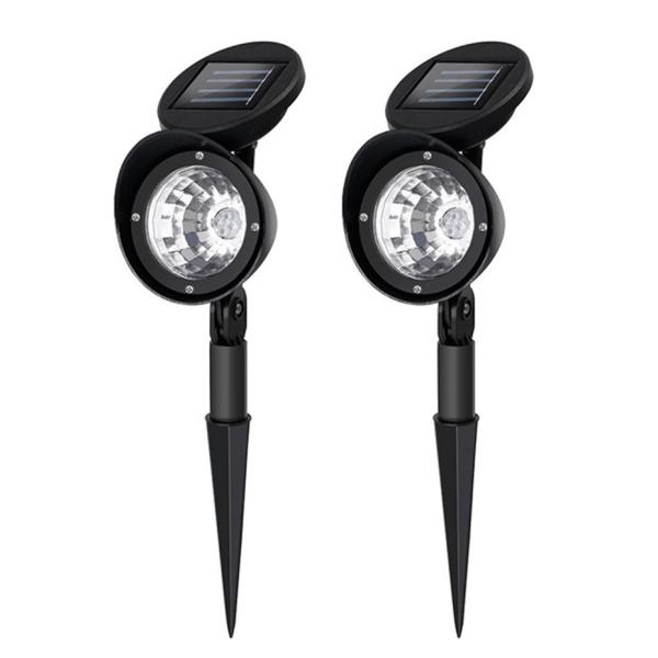 4 LED solar outdoor waterproof lawn yard Motion sensor light