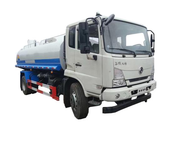 Diesel Water Truck Equipment Sprinkler 10 Cub Meters Manual Transmission