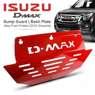 Placa do patim da cor vermelha de Dmax auto, placa da proteção do motor para o camionete
