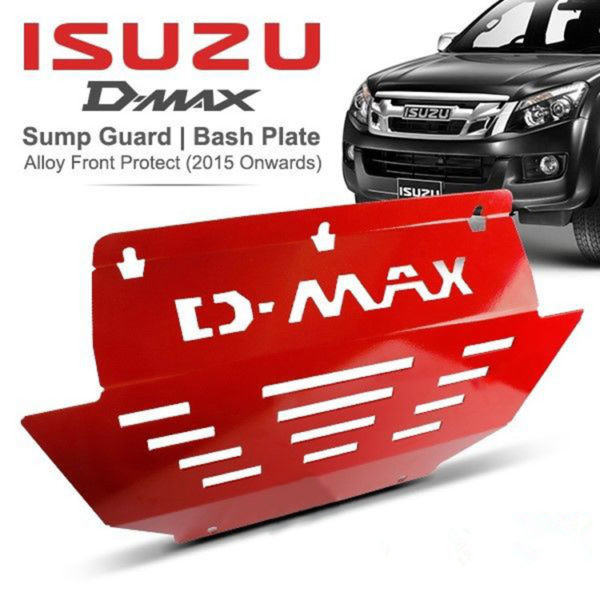 4x4 Pickup Red Truck Skid Plate For Isuzu D-MAX