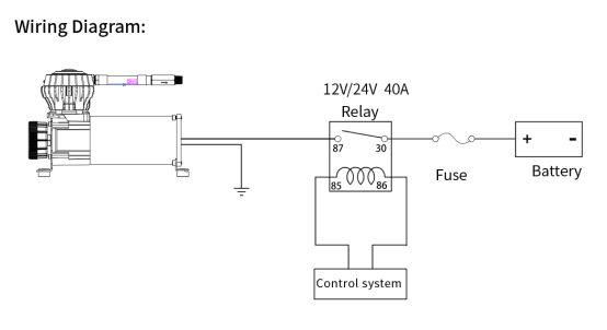 Компрессор воздуха аксессуаров SN360 подвеса воздуха AIRMEXT супер молчаливый
