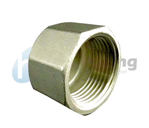 304 Stainless Steel Octagon Cap Npt Bsp Bspt Threaded 1