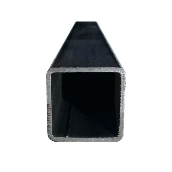 Metal Iron Black Square Steel Tubing Stable Wear Resistance High Bearing Capacity