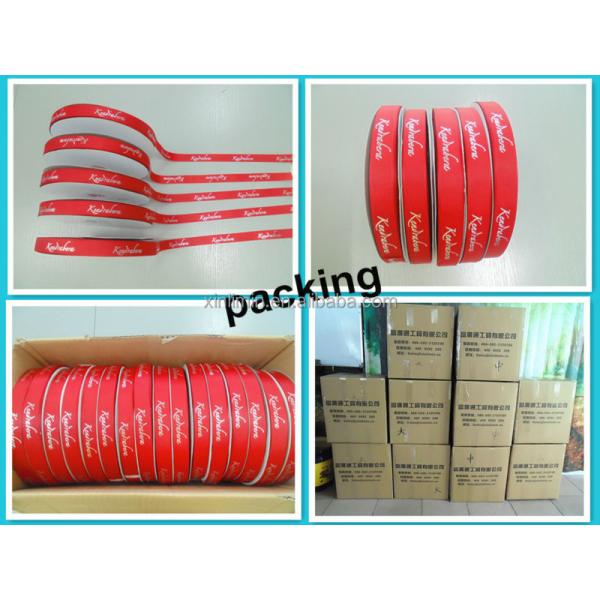 Fashion and Useful Printed Satin Grosgrain Moire Ribbon for Customized Branding