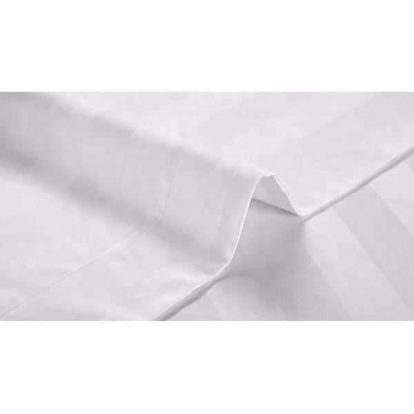 Hotel Bedding Bolster Pillow Single Double Queen King Cotton/CVC 40S 1and 3cm Stripe