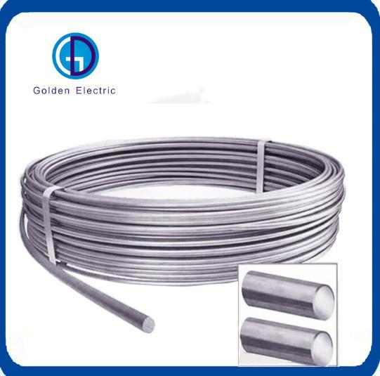 ISO9001 certificado cabo de aterragem chinês zinc revestido de aço condutor redondo fio de aterragem