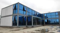 Casas de aluguer de contêineres de aço 20ft Casas modulares pré-fabricadas combinadas para trabalho