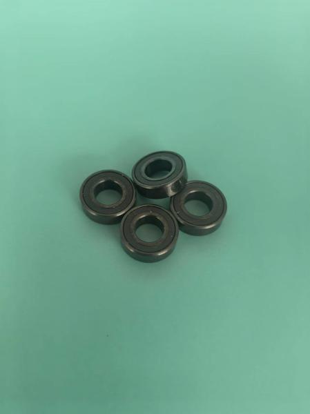 Double Shielded Ceramic Ball Bearings Made Of ZrO2 Zirconia / Si3N4 Silicon Nitride / SSiC Silicon Carbide