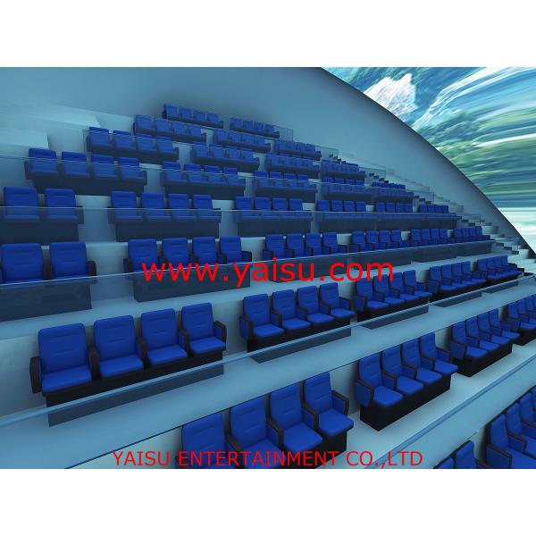 3D 4D 5D 6D Cinema Theater Movie Motion Chair Seat System Furniture equipment facility suppliers factory
