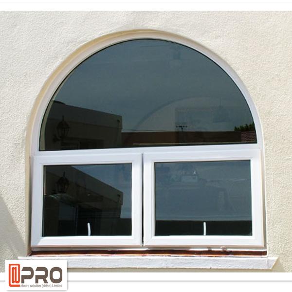 O toldo de alumínio horizontal Windows balança a parte superior aberta da espessura do perfil do estilo 1-2MM pendurou a parte superior do abridor da janela pendurou a janela pric