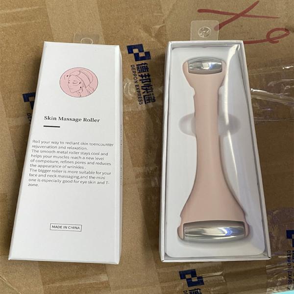 Stainless Steel Double Sided Ice Face Roller for Slimming and Relaxation Professional