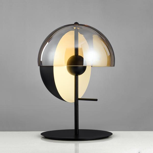 JYLIGHTING Créatif postmoderne en verre de style américain salon simple chambre à coucher bureau de chevet concepteur lampe de table de chevet