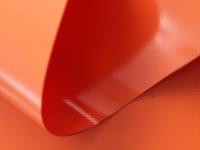 Bâche résistante de PVC de la preuve 18oz de rouille pour le conteneur à couvercle serti