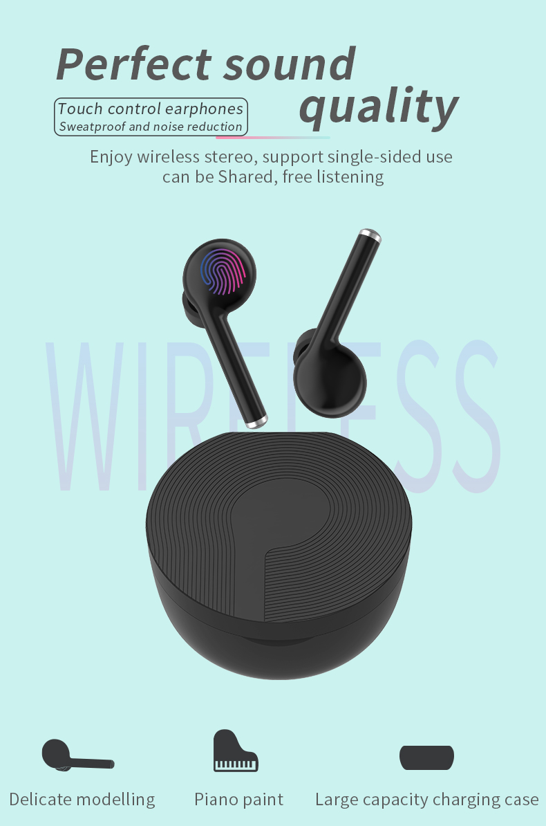 Шум MSDS TWS IPX-4 отменяя беспроводное Bluetooth Earbuds