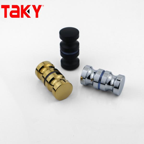 Round Door Knob Shower Glass Door Handle Knob for Frameless Sliding Shower Glass Door