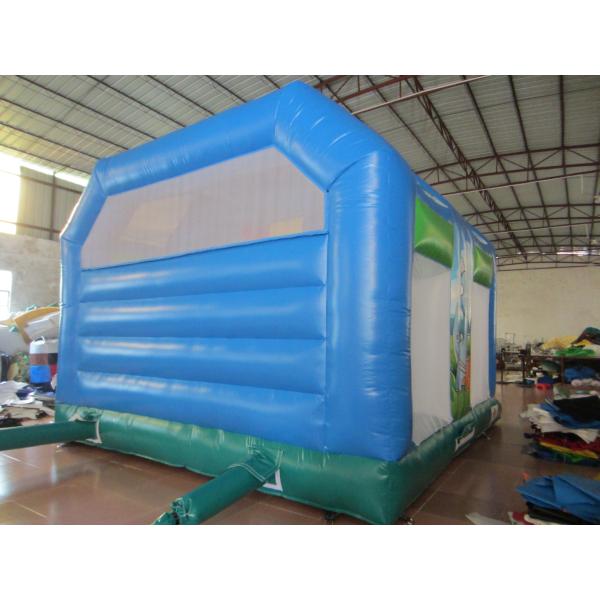 Fire Resistance PVC Kids Inflatable Bounce House / Commercial Dinosaur Bouncy Castle