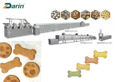 SUS304 Automatic Pet Dog Biscuit Making Machine Made By Stainless Steel