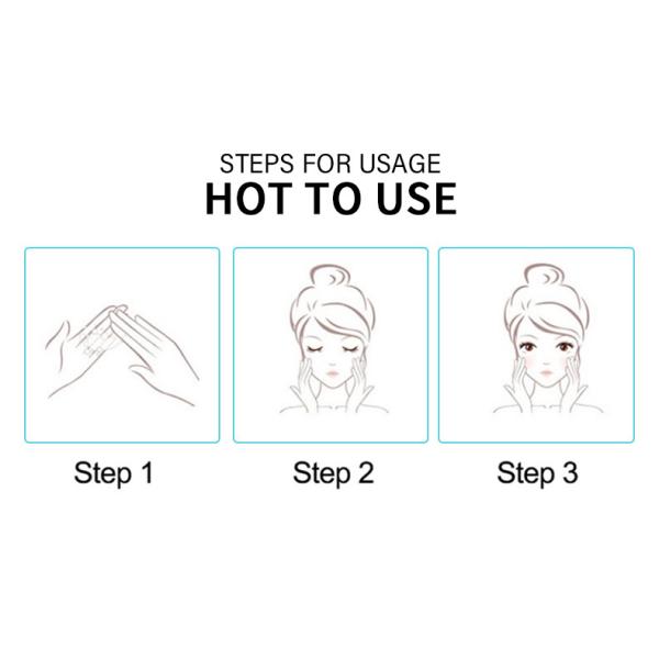 Cara orgánica vitamina C ácido hialurónico péptido suero crema antiarrugas ODM