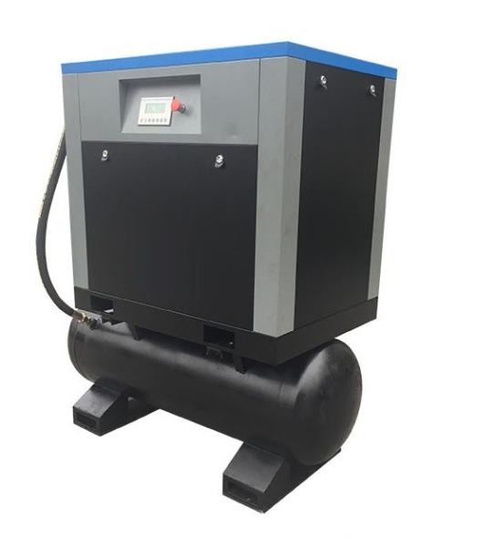 Best Industrial compact Screw compressor 7.5 bar screw air compressor with air tank 300L