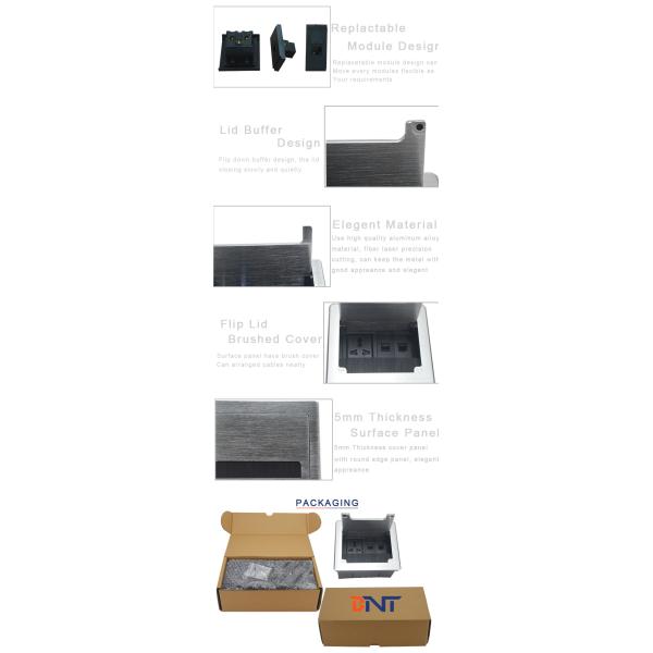 Популярные врезанные на сальто стола переговоров вверх по столу замены гнезда столешницы поднимают домкратом с силой /USB