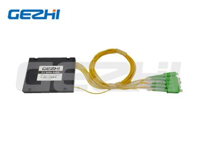Módulo tipo cassette do divisor do PLC 1X4 do ABS para a fibra ao ponto FTTX
