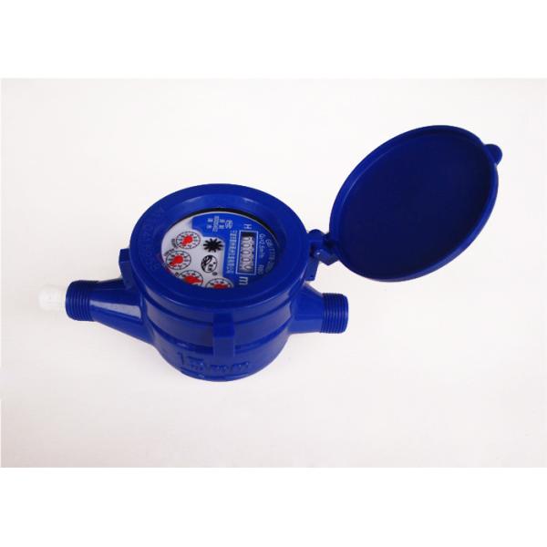 Multi Jet ABS Plastic Water Meters Liquid Sealed For Cold, LXSY-15EP