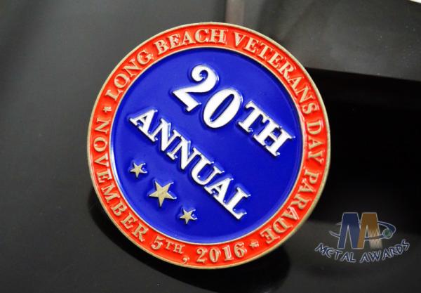 High Quality Metal  Die casting Iron Or Zinc Alloy Souvenir Custom  Challenge Coins Antique Gold
