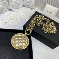 Classic Retro Brass Chain Necklace 18k Gold Plated 18 Inch Vintage Luxury Necklaces For Women