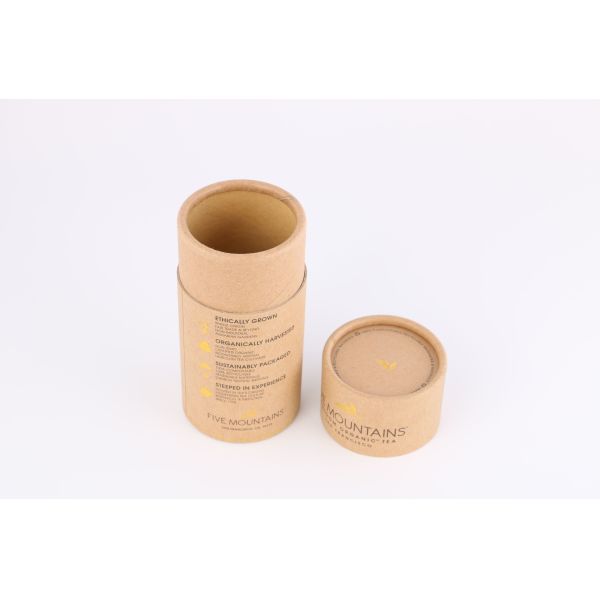 Eco-Friendly Push up Lip Balm Deodorant Cylinder Container 5g/10g Cardboard Oil-Resistant Paper Tube