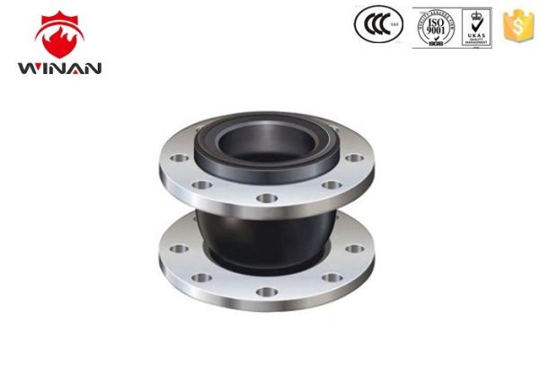 High Pressure Fire Check Valve Single Spheroid Rubber Joint Flange Connection
