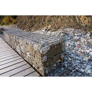Hot Dip Galvanized Gabion Planters 6x2x1m Weather Resistant With 50x50mm Mesh