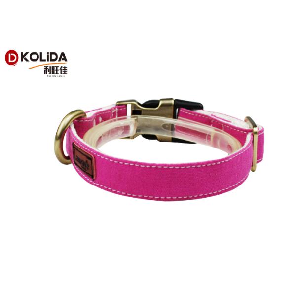 Colorful Nylon Dog Collars Large Loading Capacity With Large Medium Small Size