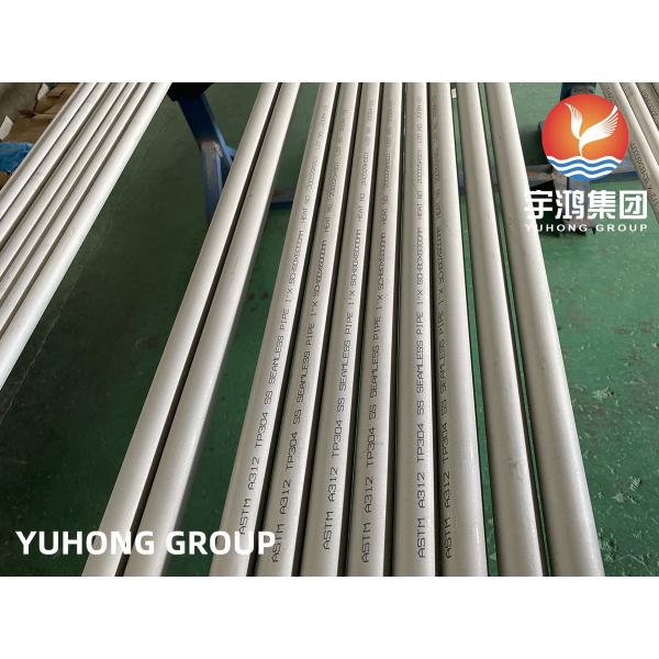 Austenitic Stainless Steel ASTM A312 TP304 1.4301 Seamless Pipe