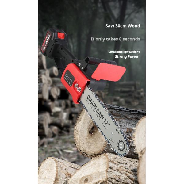 OEM перезаряжаемая электрическая цепная пила ручная батарейная цепная пила для домашнего хозяйства