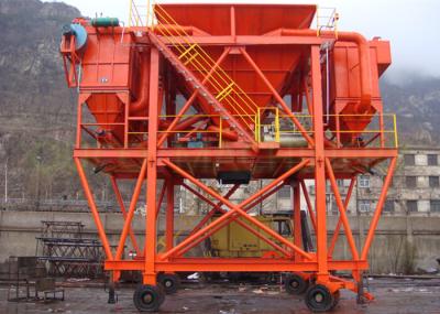 Mobile Eco Hopper Large Capacity , High Efficiency Cement Hopper With Filter